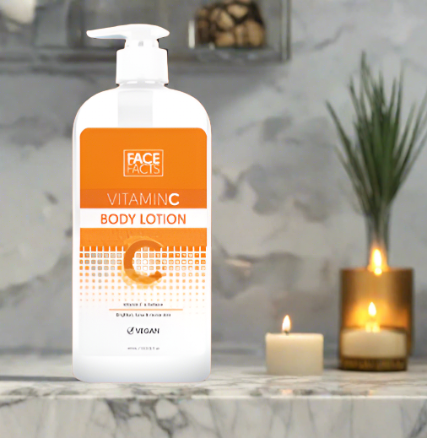 Face Facts Vitamin C Brightening Body Lotion. 400ml