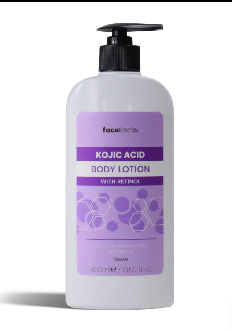 Face Facts Kojic Acid & Retinol Body lotion