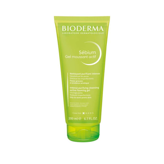 Bioderma Sebium Active Purifying Gel Cleanser. 200ml