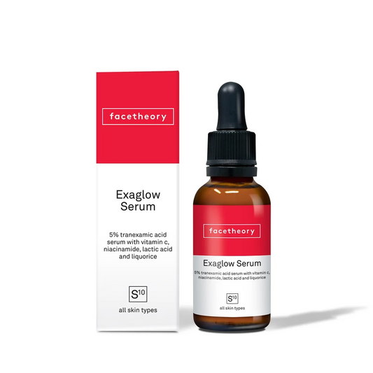 Face Theory Exaglow S10 with 5% Tranexamic Acid, Vitamin C and Licorice