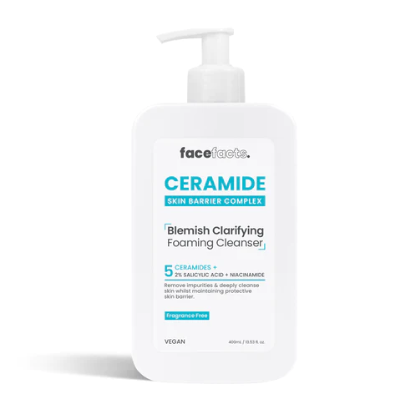 Face Facts Ceramide Blemish Clarifying Cleanser. 400ml