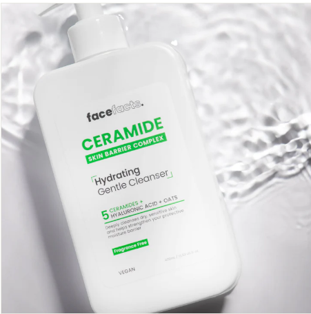 Face Facts Ceramide Cleanser for Sensitive skin. 400ml