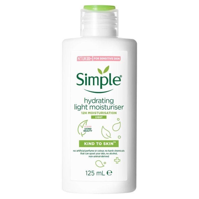 Simple Kind to Skin Hydrating Light Moisturizer. 125ml