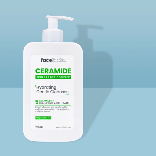 Face Facts Ceramide Cleanser for Sensitive skin. 400ml