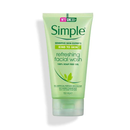Simple Kind to Skin Refreshing Facial Wash. 150ml